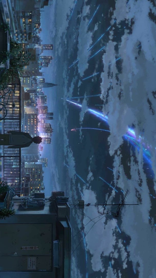 Your Name — Comet Sky poster